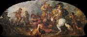 Charles de La Fosse Alexander the Great hunting Lions Germany oil painting artist